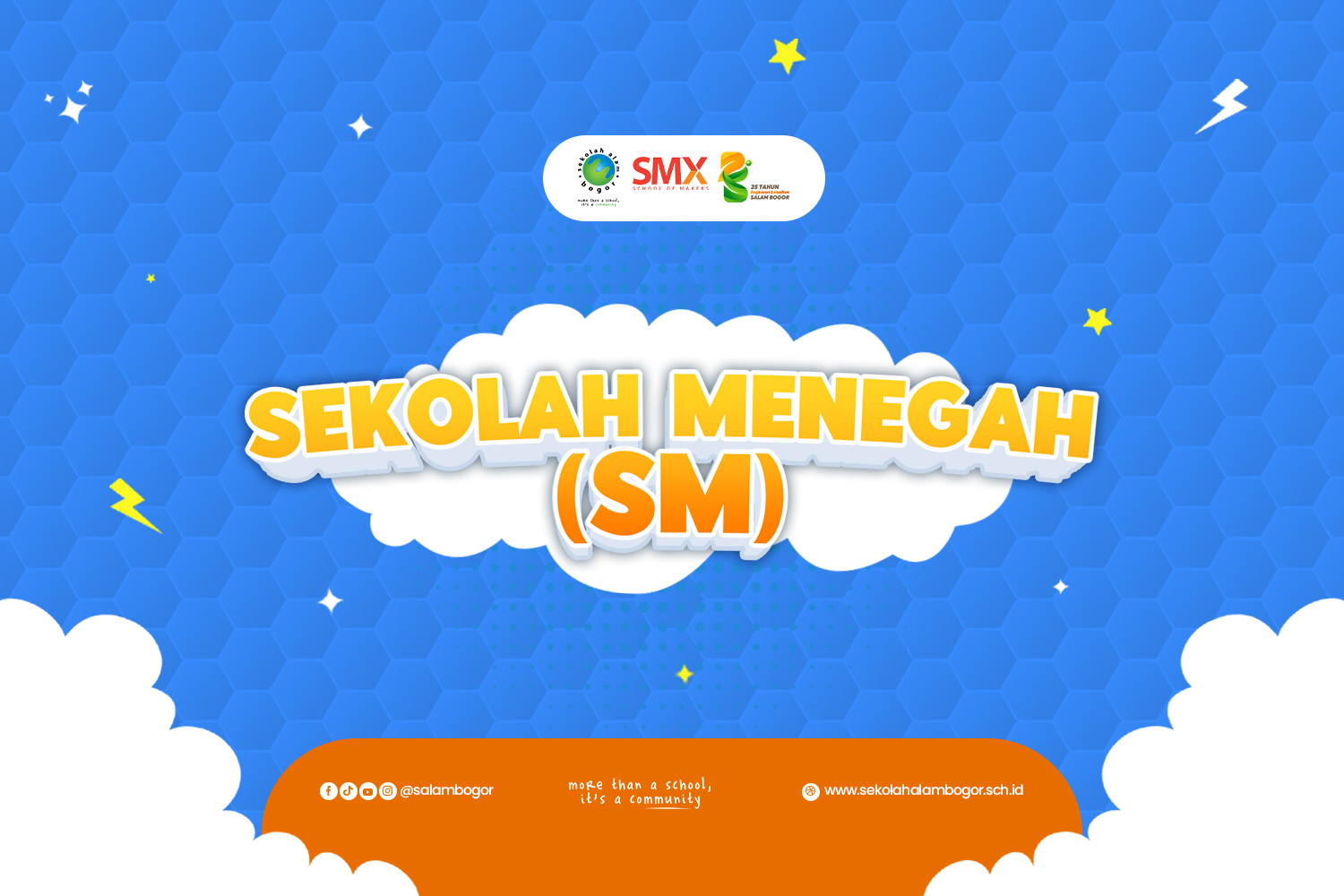 OPEN HOUSE - SM SEKOLAH ALAM BOGOR 2027/2028
